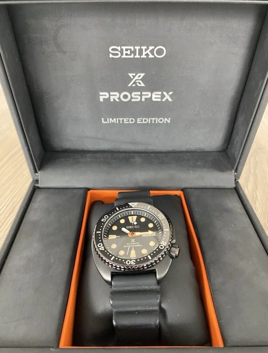 Seiko prospex men's ninja turtle (edição limitada)