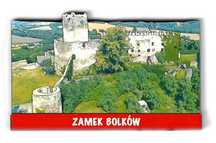 BOLKÓW ZAMEK Magnes na lodówkę wycinany D356