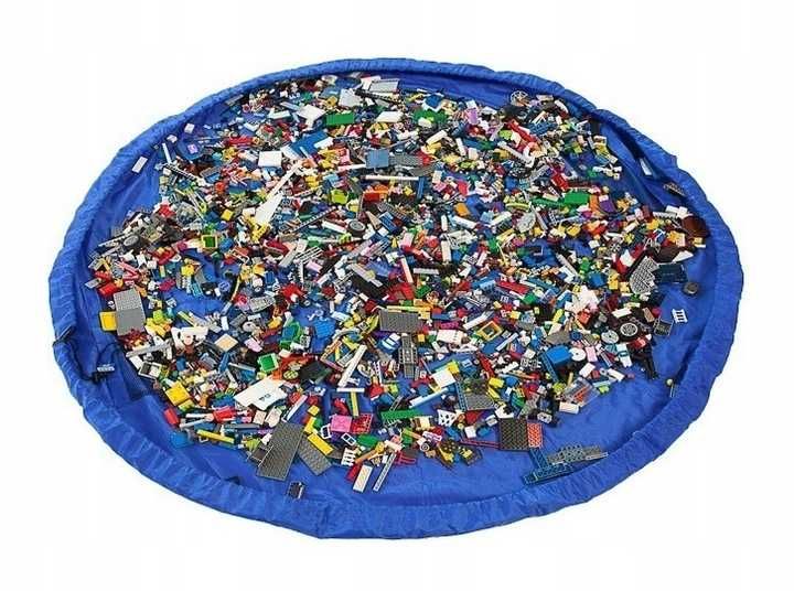 Worek Pojemni Kosz na zabawki LEGO MatA WSZYSTKO W JEDNYM MIEJSCU