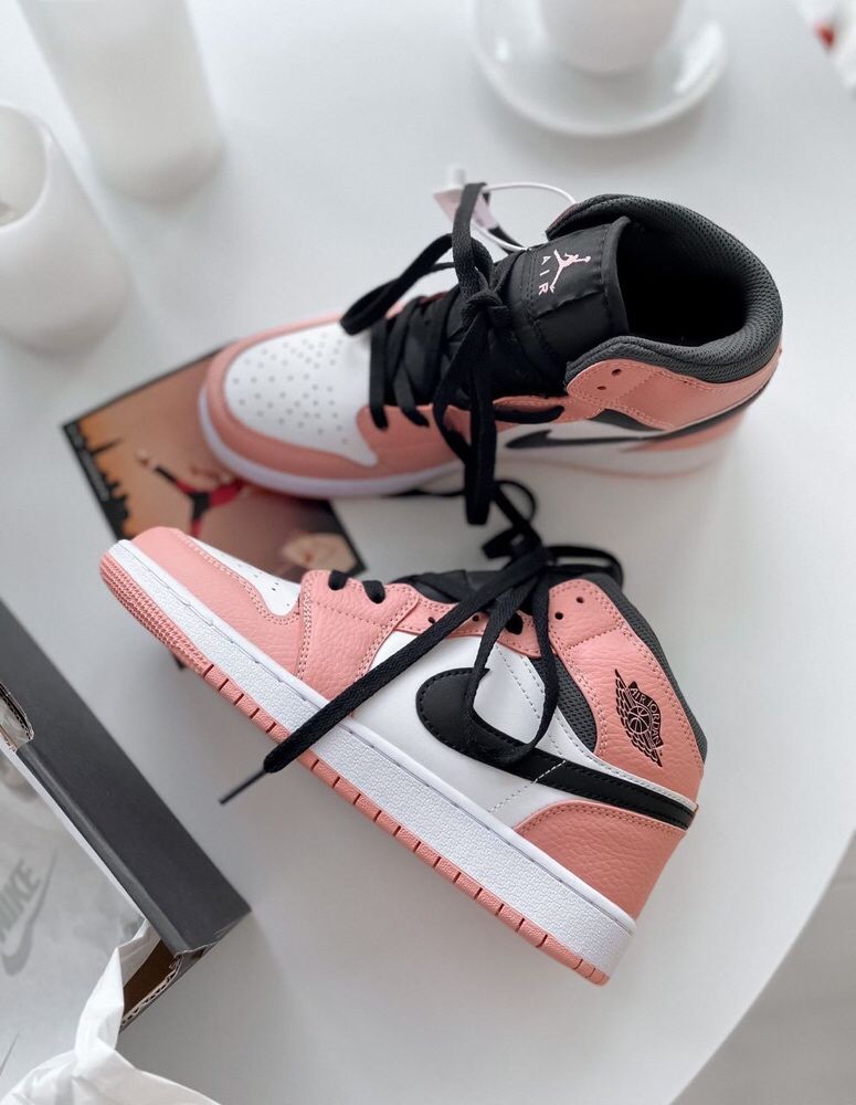 Buty Nike Air Jordan 1 Mid Quartz Pink 36-42 damskie trampki