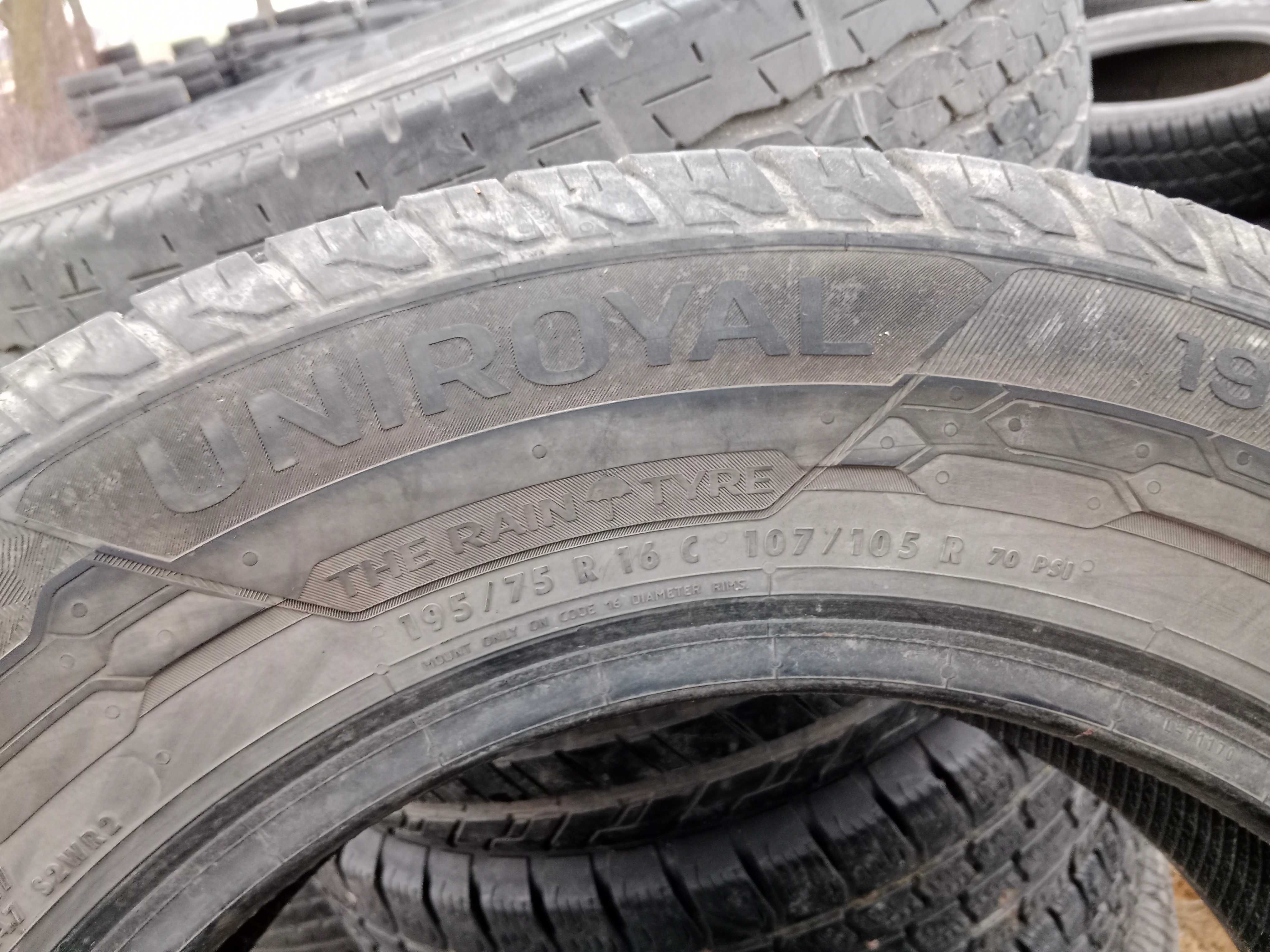 Opona używana 195/75R16C Uniroyal AllSeasonMax 1szt.