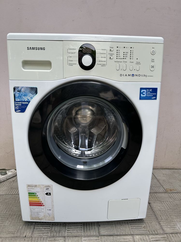 Стиральная машина Samsung Diamond на 6 кг.WF8590NGC.Гарантия!