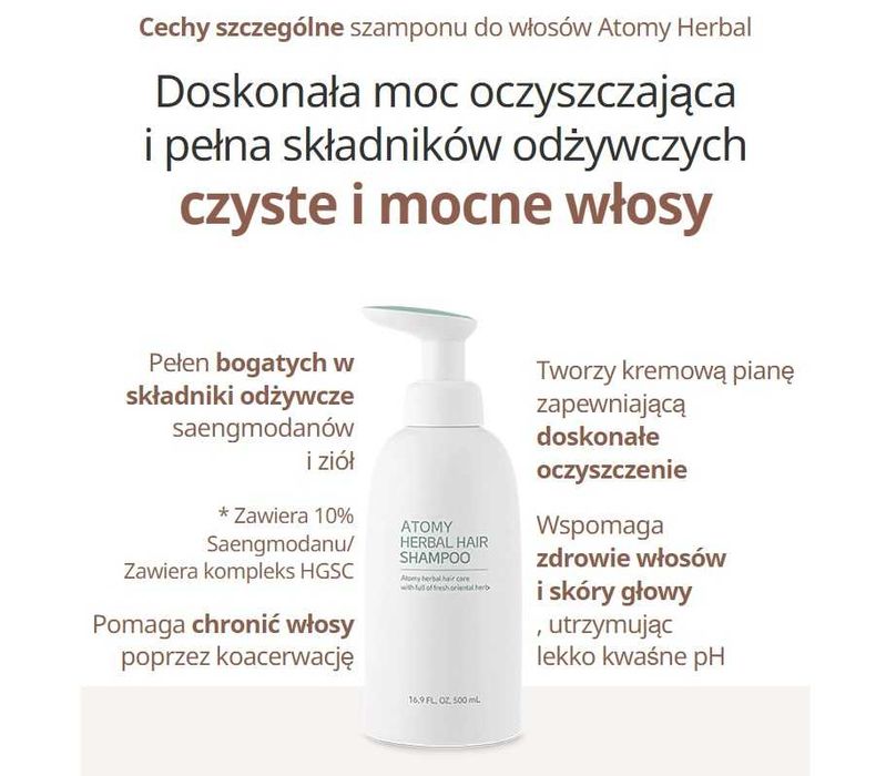 Atomy Herbal Hair Shampoo