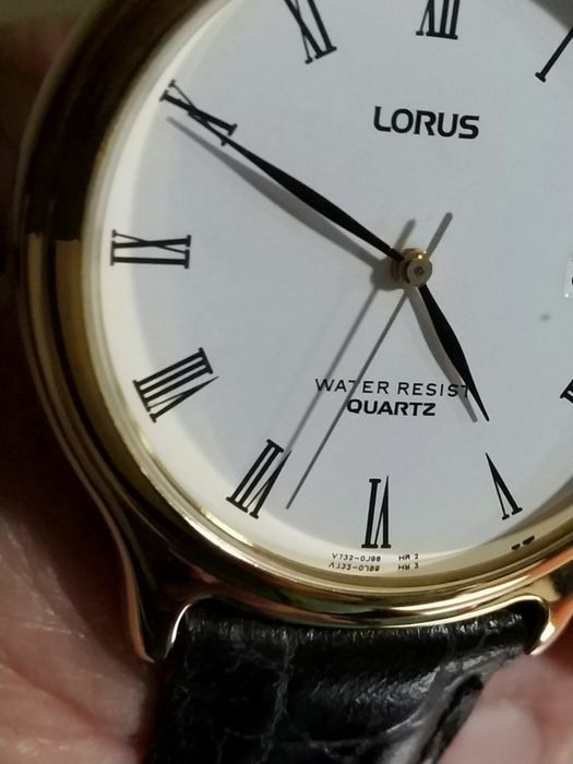 Relógiode pulso Lorus (modelo V732-0A90), com pilha nova