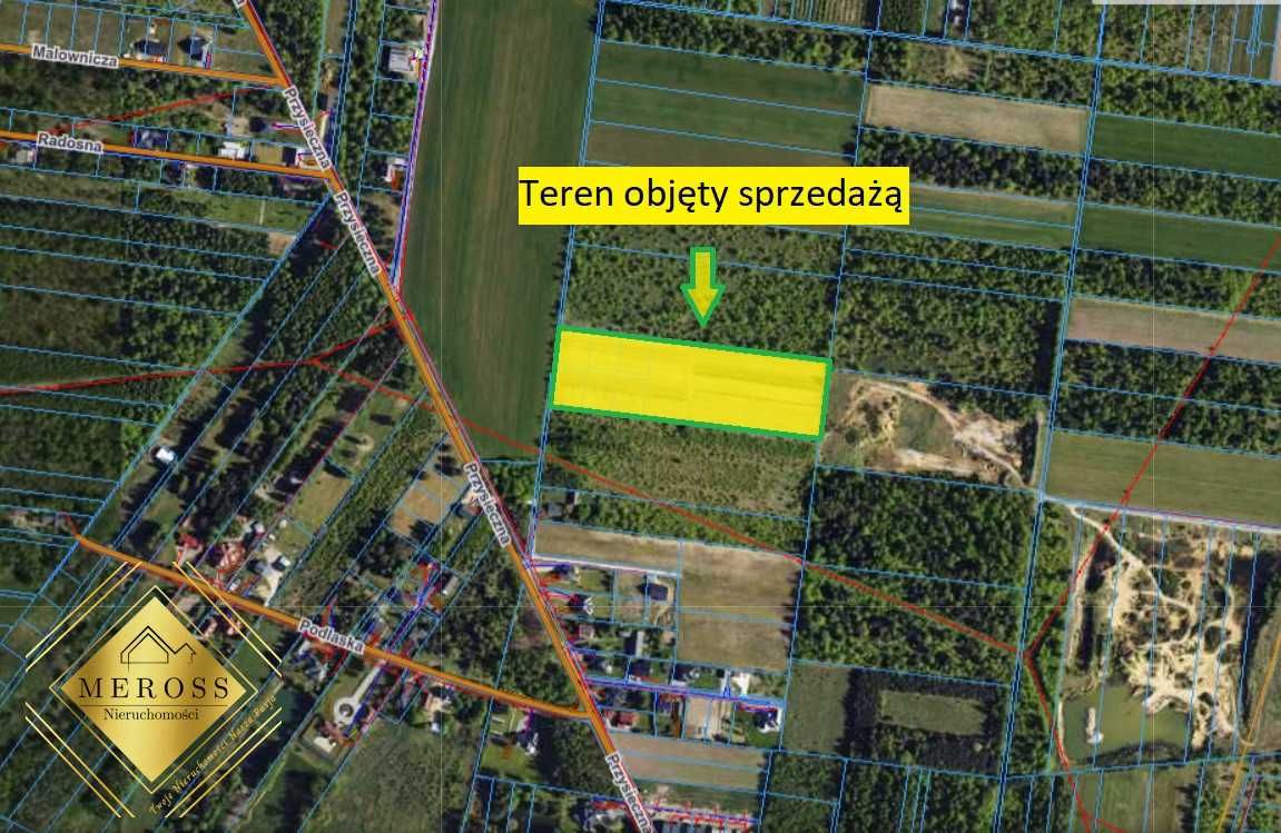 Kompleks działek pod osiedle domów jednorodzinnych/MEROSS