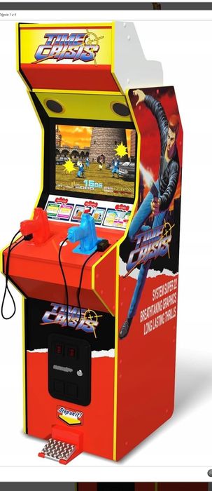 Konsola do Gry/Stojący Automat / Konsola Arcade1UP
TIME CRISIS 4w1
LIM