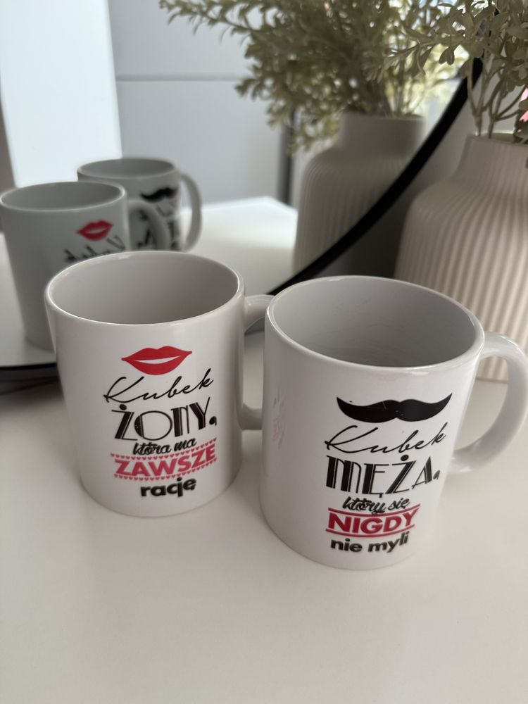 Kubek mąż kubek żona 250ml