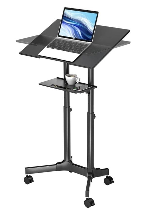 BONTEC Stojące Biurko pod laptopa