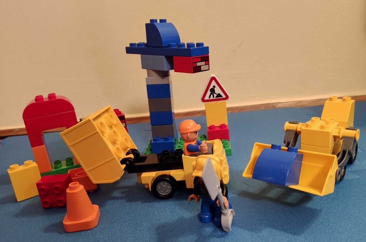 Lego Duplo Mój pierwszy plac budowy ciężarówka żuraw 10518