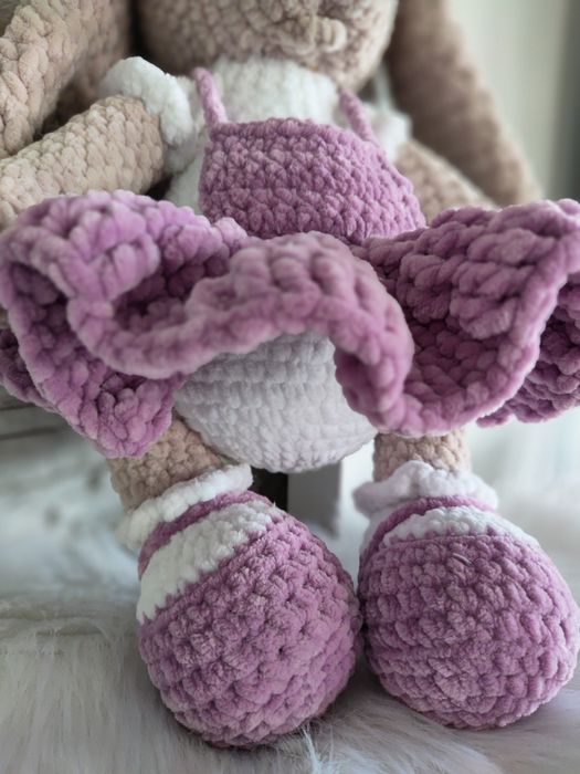 Miś szydełkowy handmade DOSTĘPNY OD RĘKI