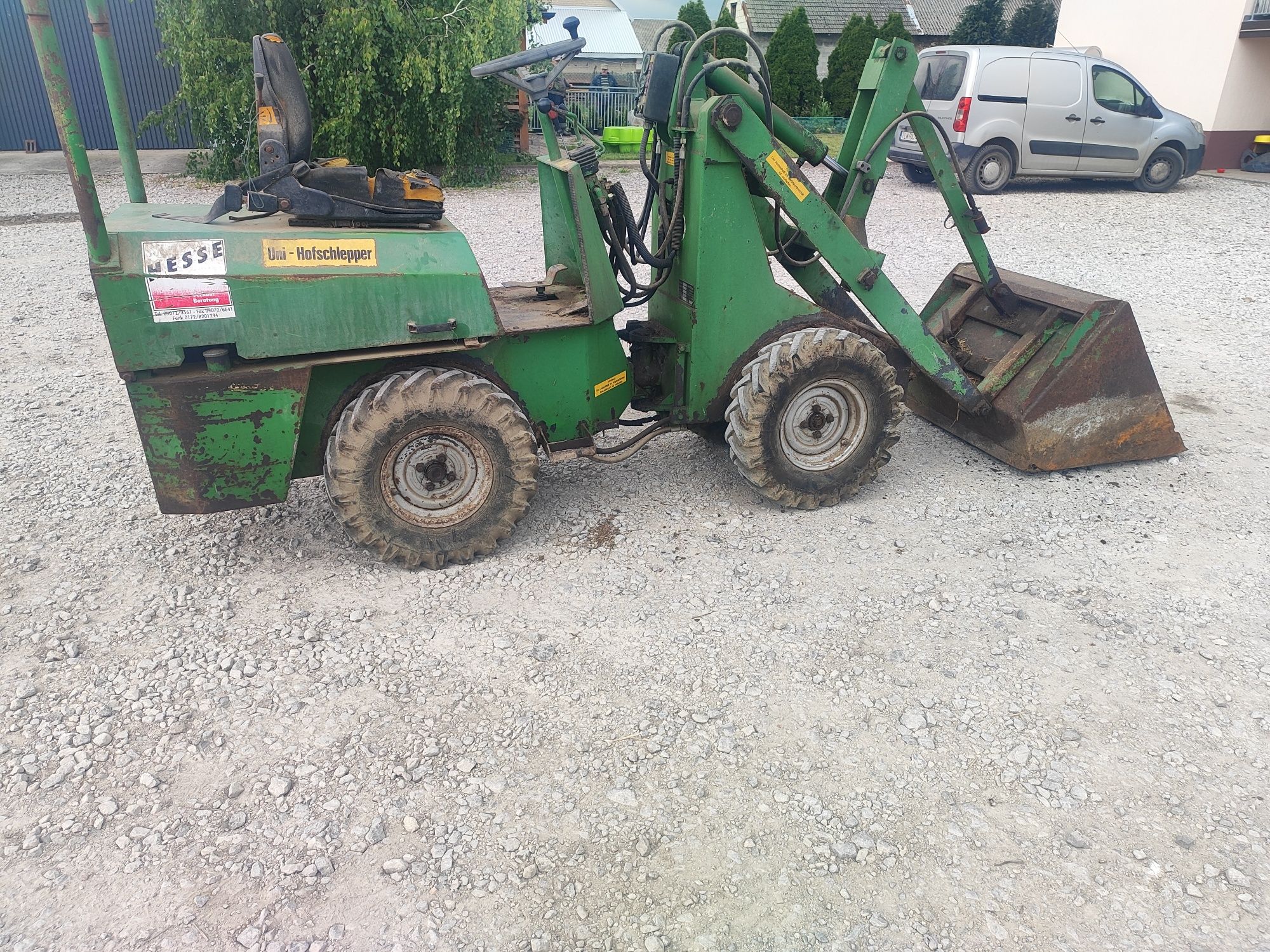 Miniładowarka Striegel 150DY krokodyl