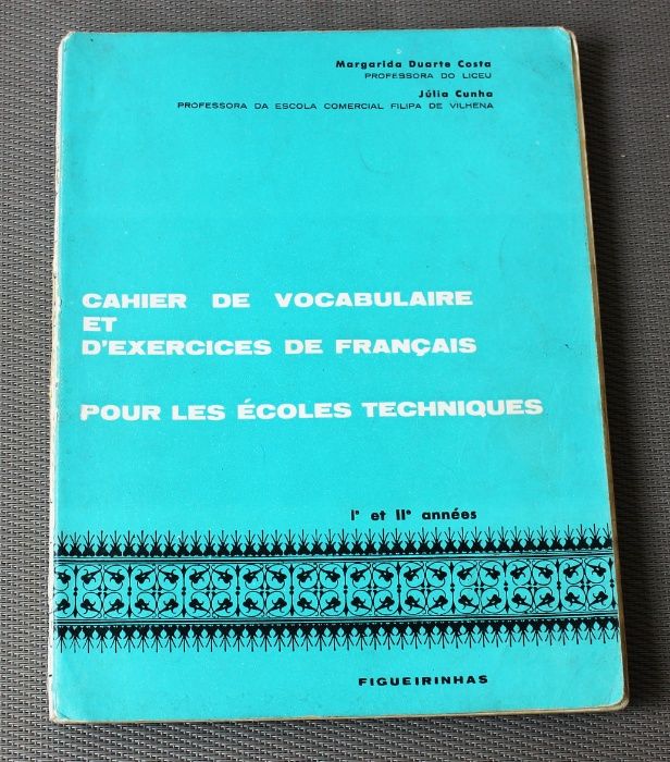 Cahier de vocabulaire et d'exercices de français