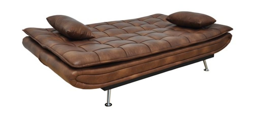 Sofa cama castanho