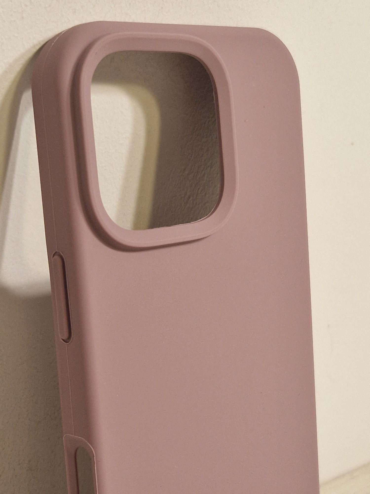 Silicone Lite Case do Iphone 16 Pro Max wrzosowy