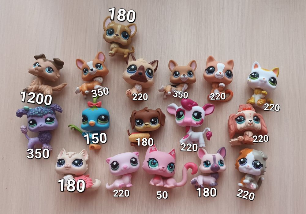 Littlest pet shop, lps оригінал нова і стара колекція