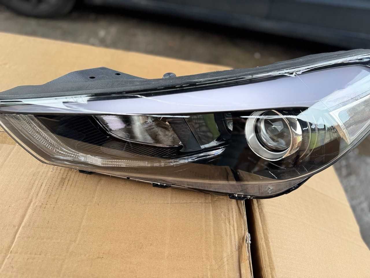 Фара LED Hyundai Tucson 2016-2018 DRL ПТФ ДХО туманка Туксон фары