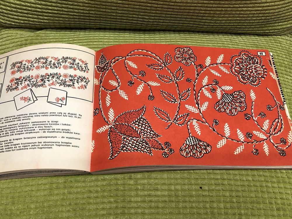 Книга по вышиванию Haft Modny. Автор Jadwiga Turska