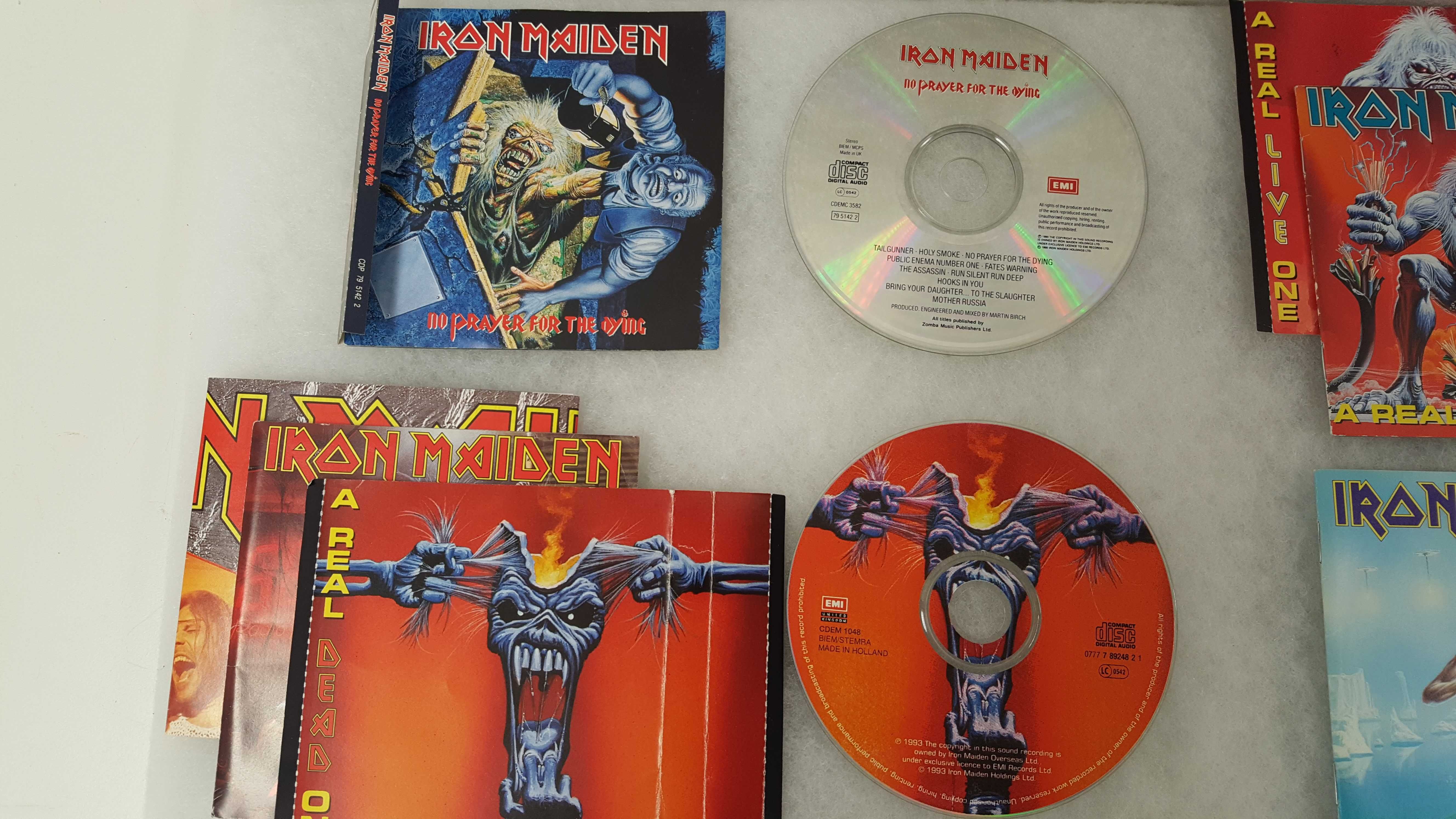 IRON MAIDEN Kolekcja płyt CD 14 szt. 80-te lata