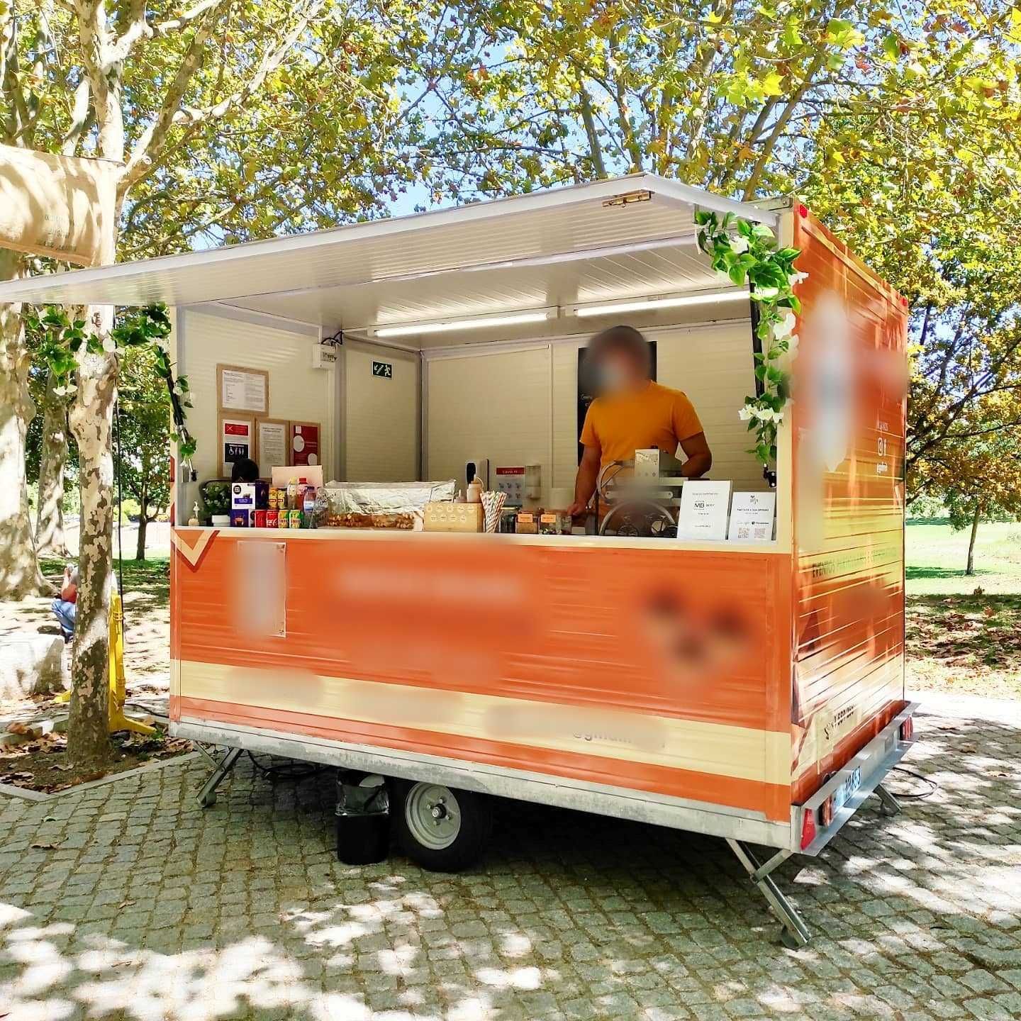 Food Truck 3x2 Street Food - Atrelado - Roulote com matricula própria