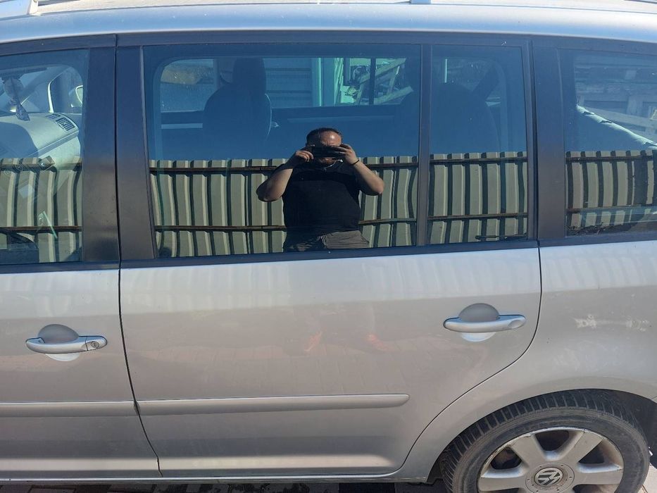 DRZWI KOMPLETNE LEWY TYŁ VW TOURAN I LA7W EU EUROPA
