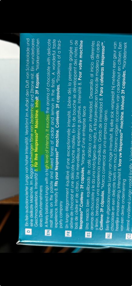Kapsulki Dallmayr XXL, 39 szt, do ekspresu nespresso Mix, qp op.