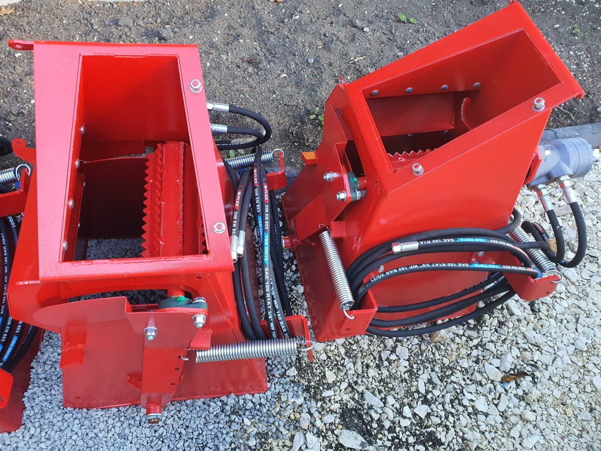 do rębaka tarczowego hydraulika kosz podajnik hydrauliczny DOWÓZ