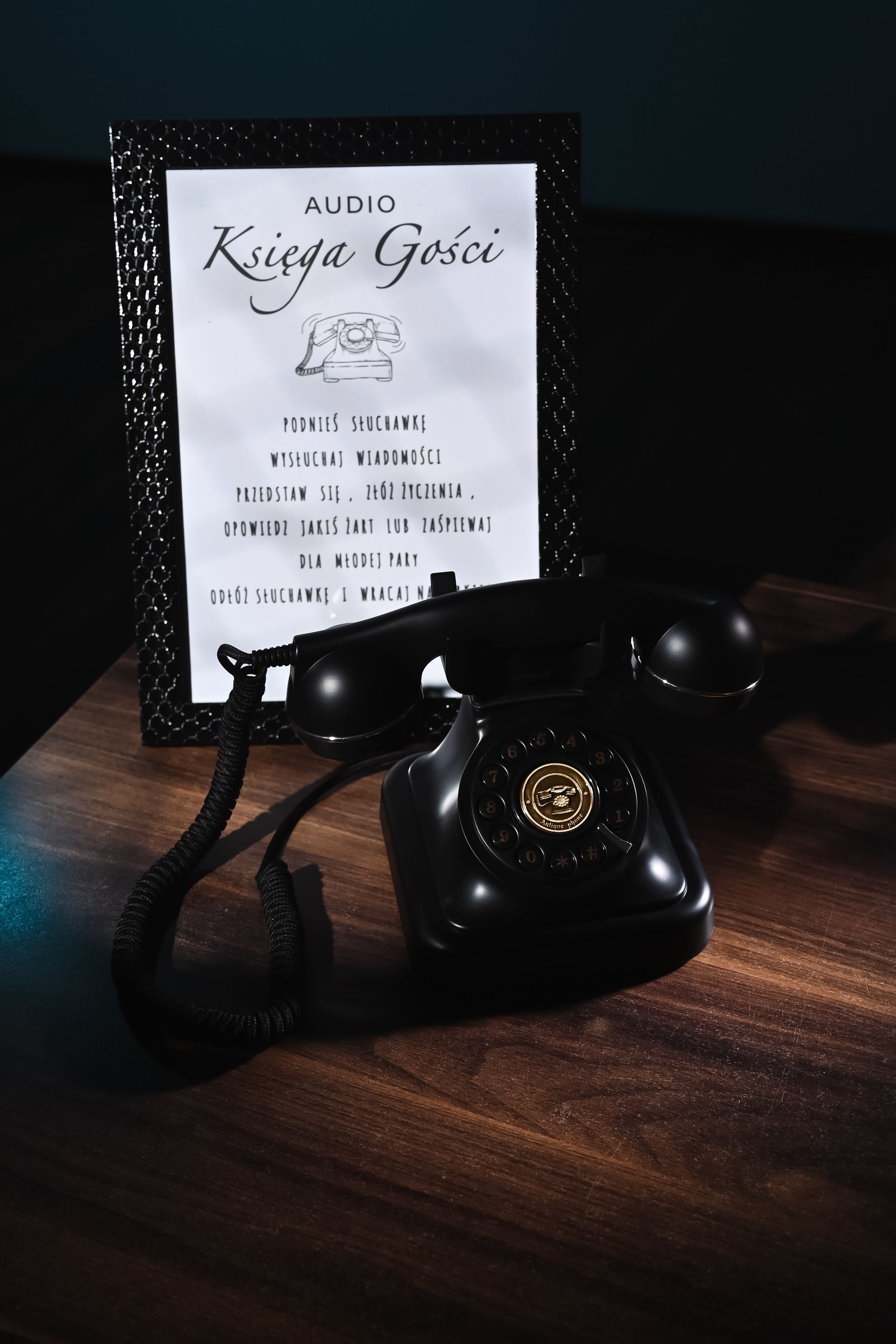 AUDIO Księga Gości NOWOŚĆ 2025 Weselny Telefon Życzeń SPRZEDAŻ