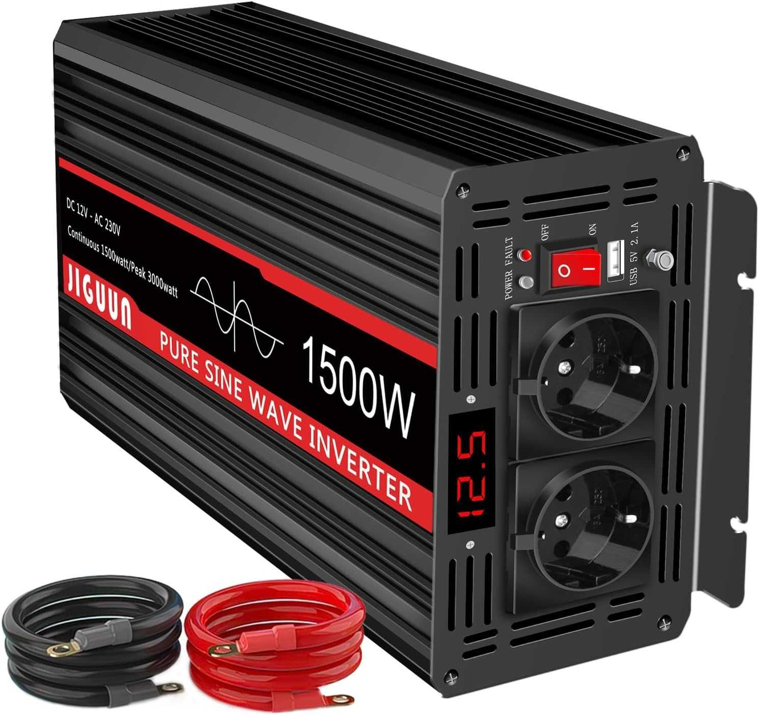 Инвертор преобразователь  JIGUUN 1500W