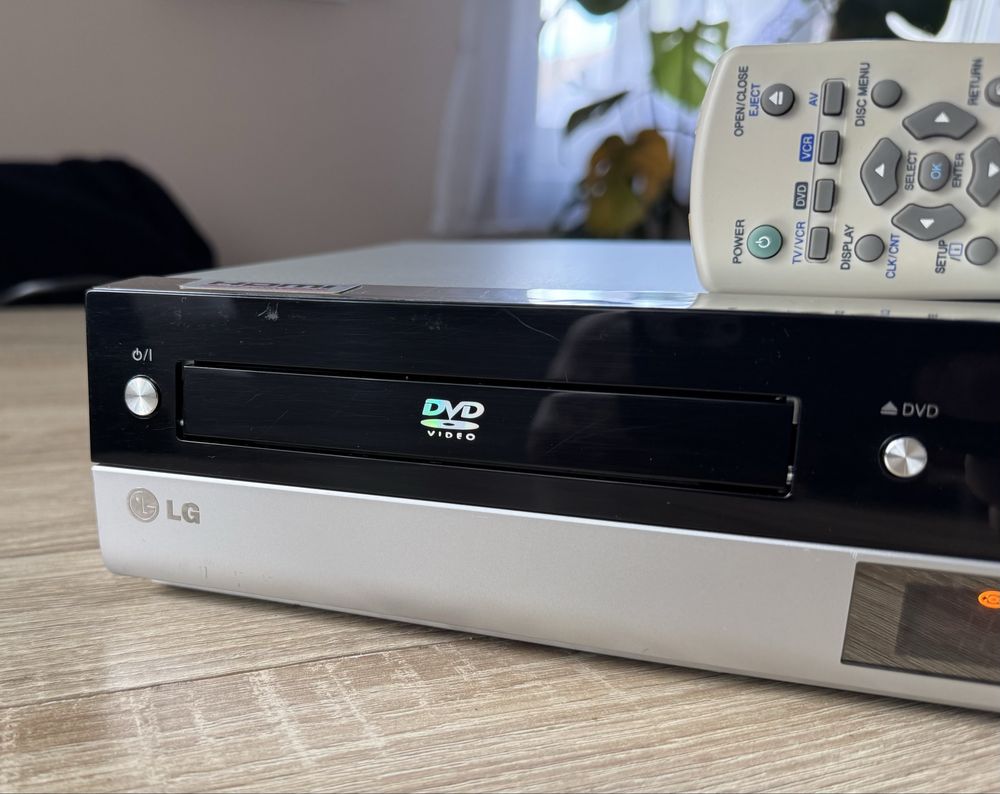 LG V192H #Magnetowid VHS DVD #Combo #6HD #Hi-Fi Stereo #HDMI #DivX
