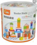 Деревянный конструктор Viga Wooden blocks.
