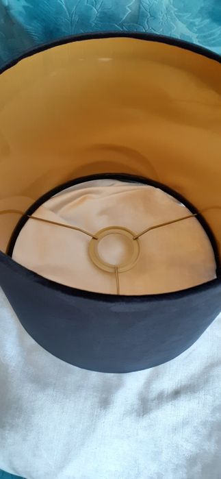 klasyczny welurowy abazur