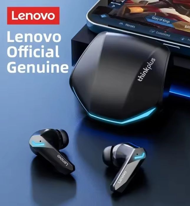 Lenovo Gm2 pro słuchawki Bezprzewodowe, Bluetooth. Super dźwięk.