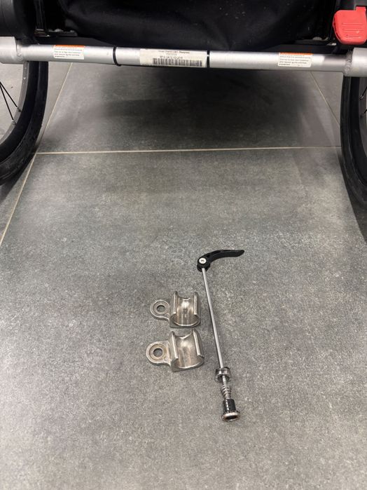 Thule Chariot Lite 1 + dodatkowy mocowanie do roweru