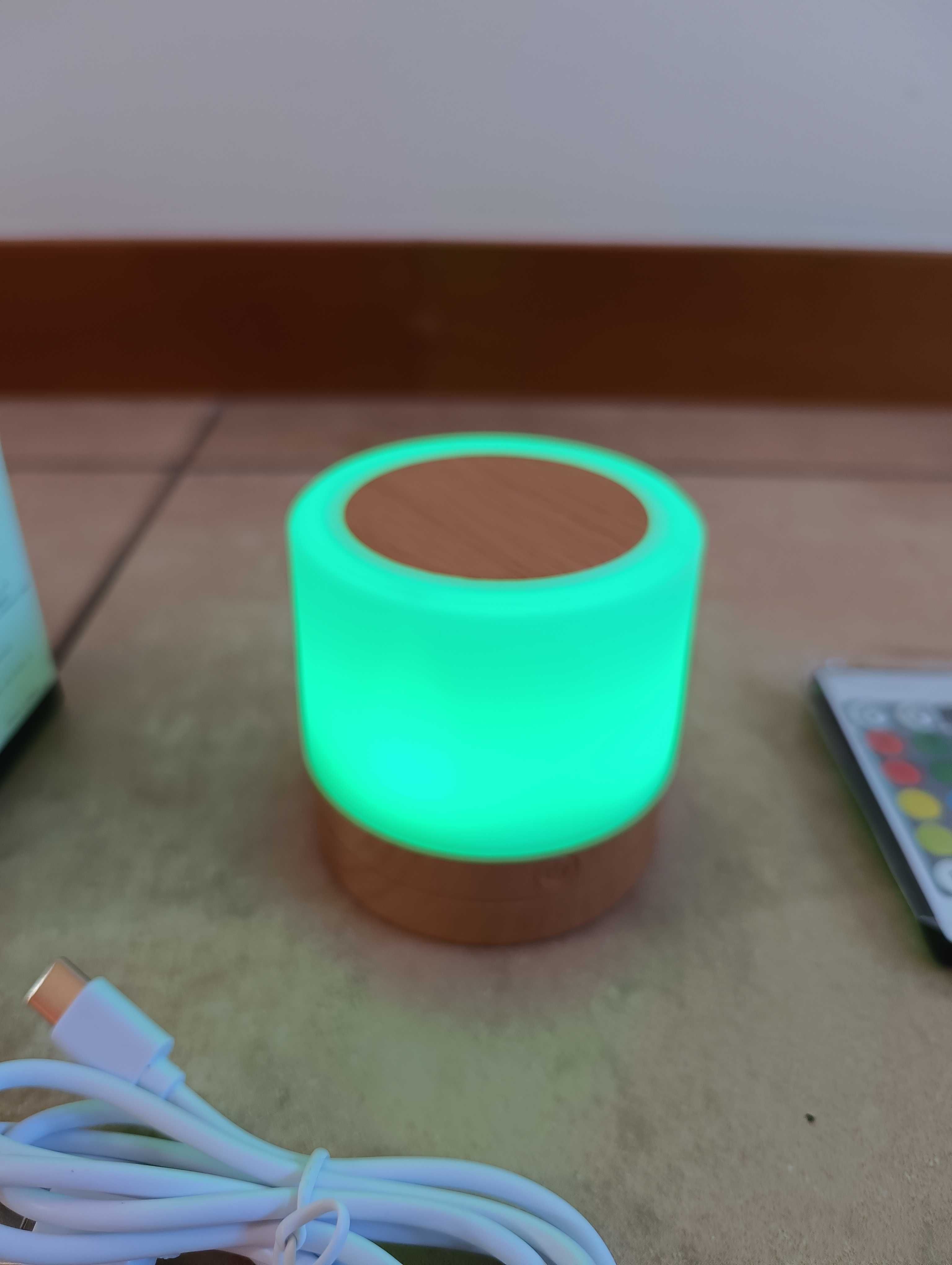 Lampka Nocna Lampka Mini Touch z pilotem kolory funkcja timera NOWA
