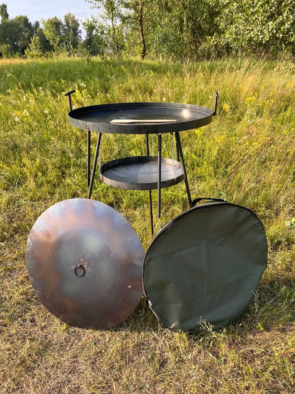Сковорода із диска 50 см жаровня мангал садж BBQ гриль Супер ціна!