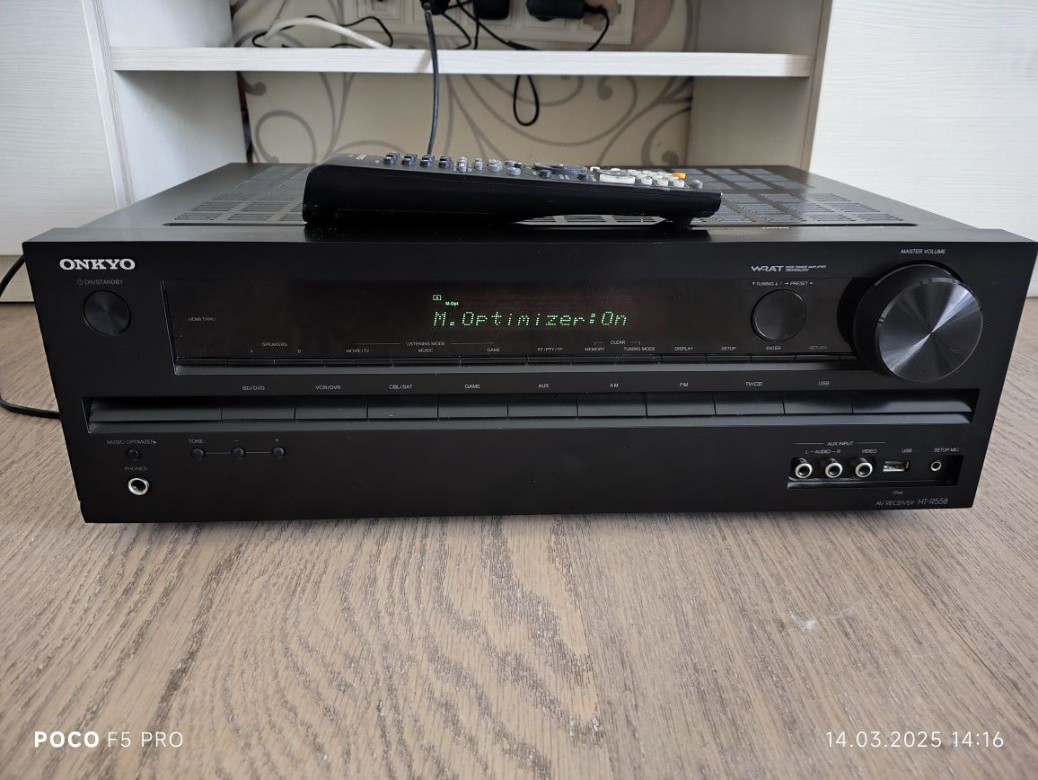 AV Стерео ресівер ONKYO HT-R558 5.1