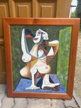 Obraz Pablo Picasso "Kobieta czesząca włosy" reprodukcja T.Barton