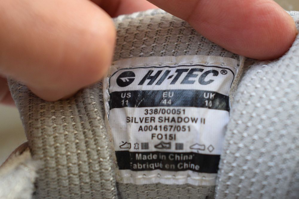 замшевые кроссовки кросовки мокасины Hi TEC р. 11 р. 44 29 см