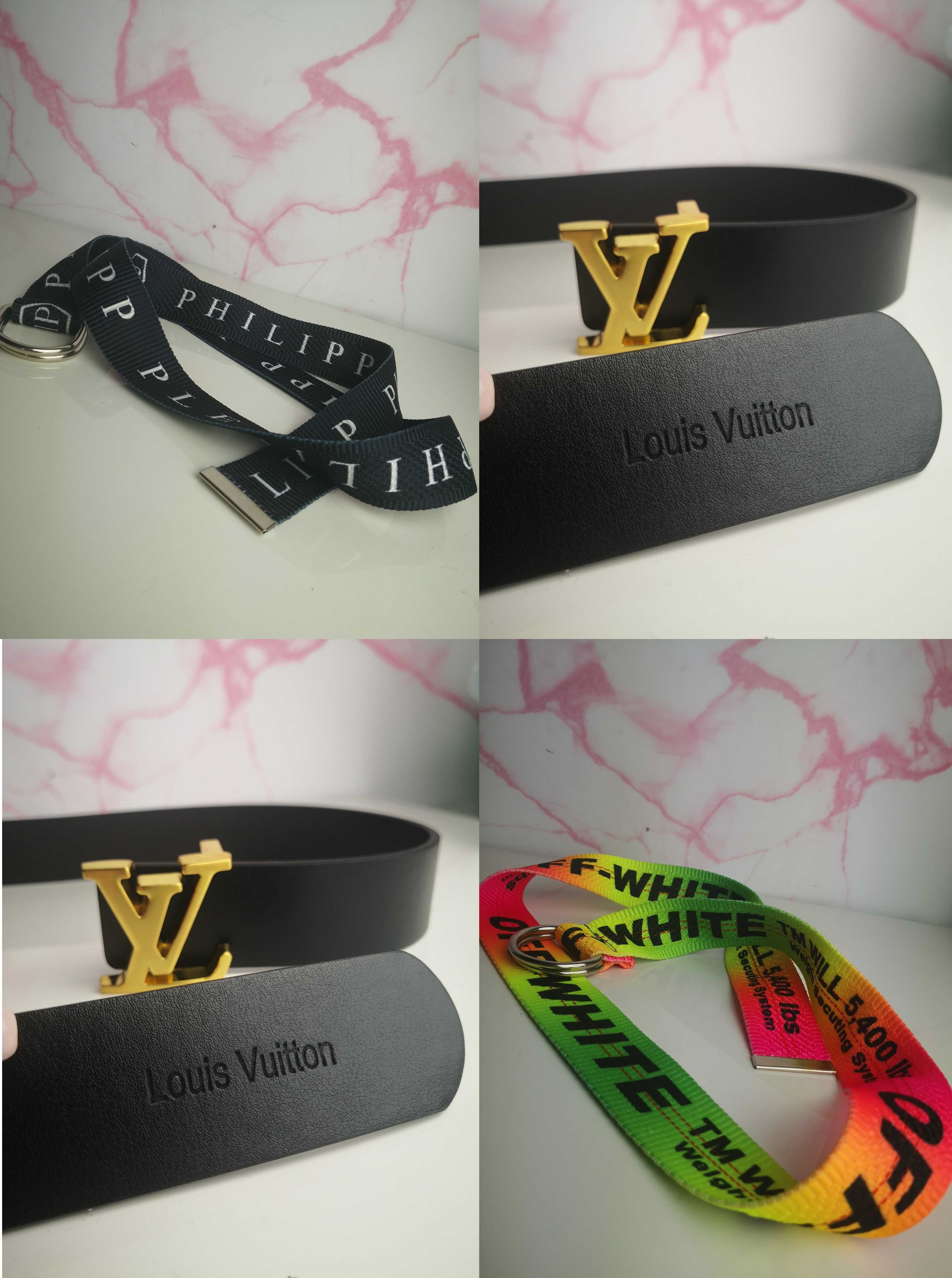 Pasek paski unisex Philipp Plein Louis Vuitton LV Off-white nowość