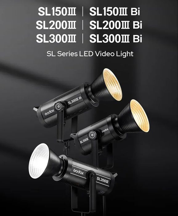Видеосвет Godox SL300IIIBI Bi-Color LED Monolight