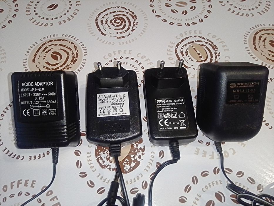 Блоки питания, адаптеры, зарядные устройства, зарядки