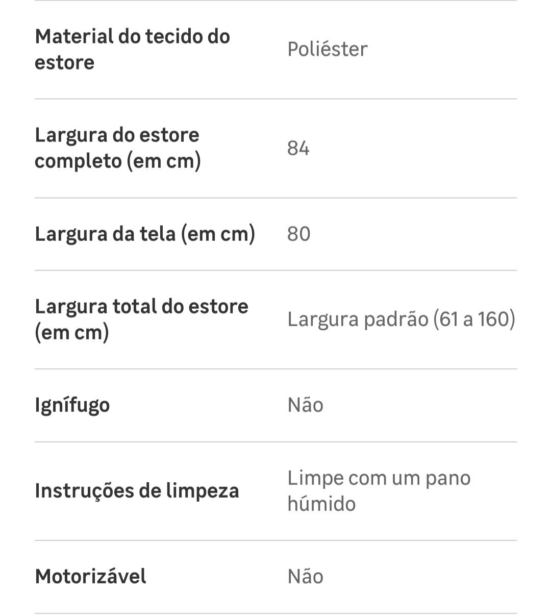 Estores de rolo cinza novo