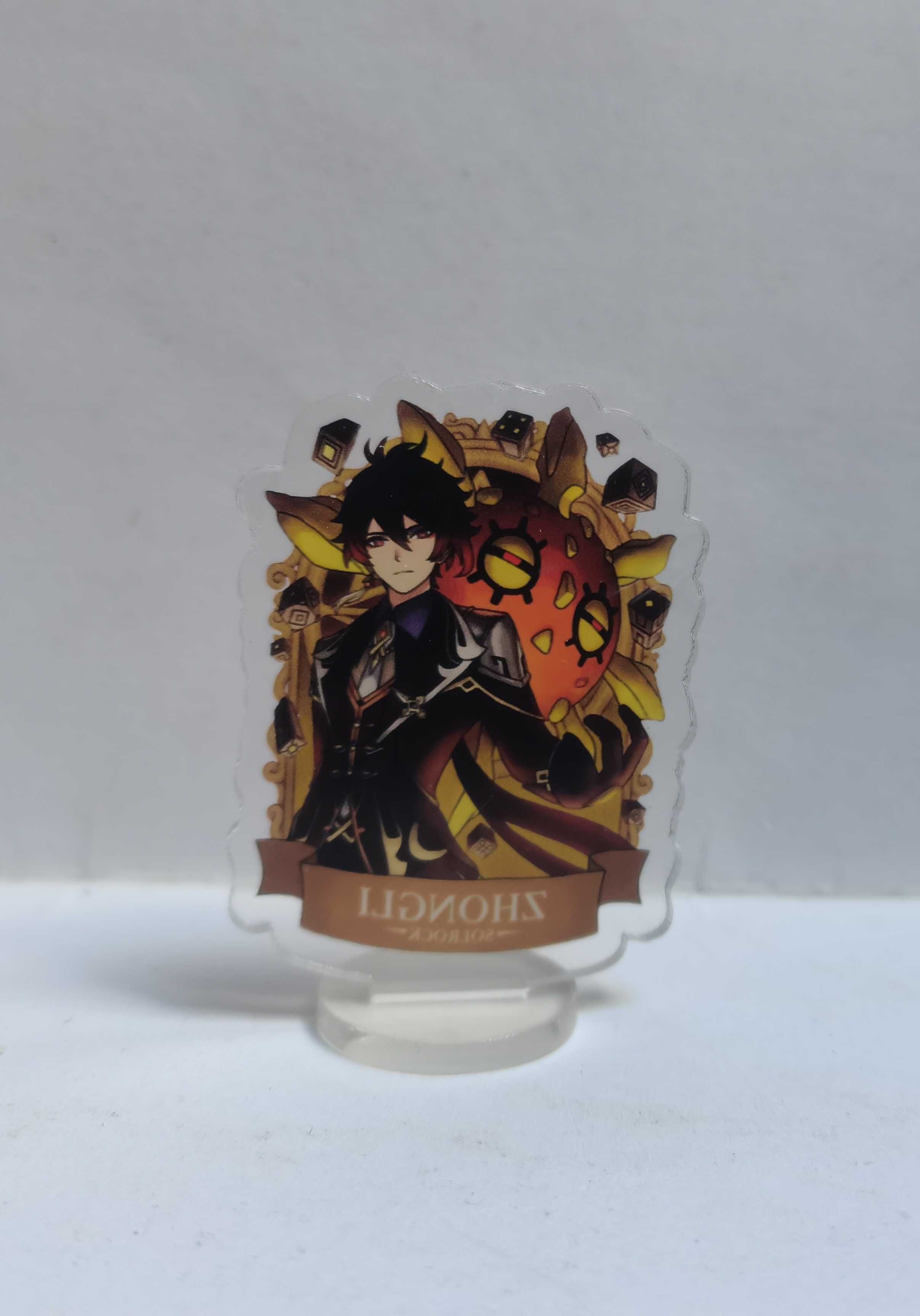 Mini figurka akrylowa / stand: gra anime Genshin Impact - Zhongli 2