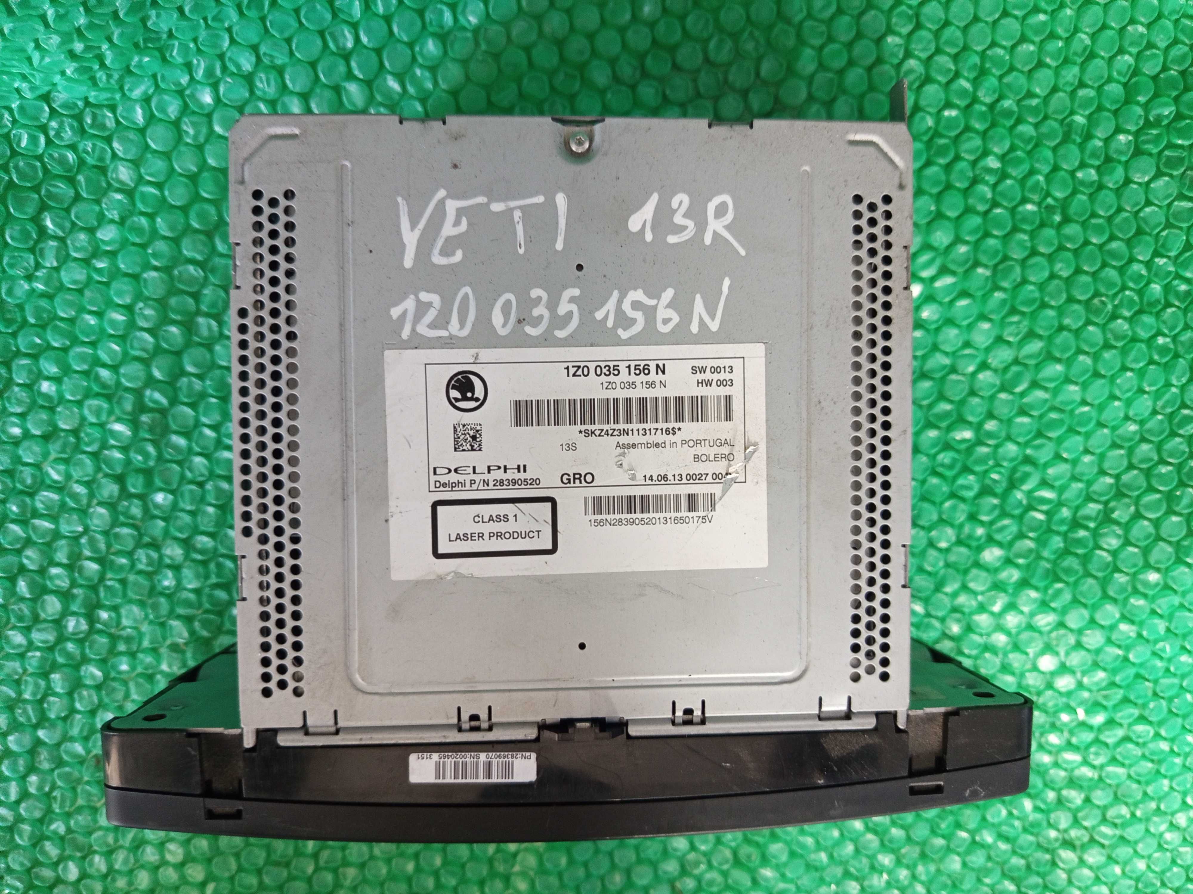 Radio Nawigacja BOLERO Skoda Yeti Octavia II 1Z0.035.156N