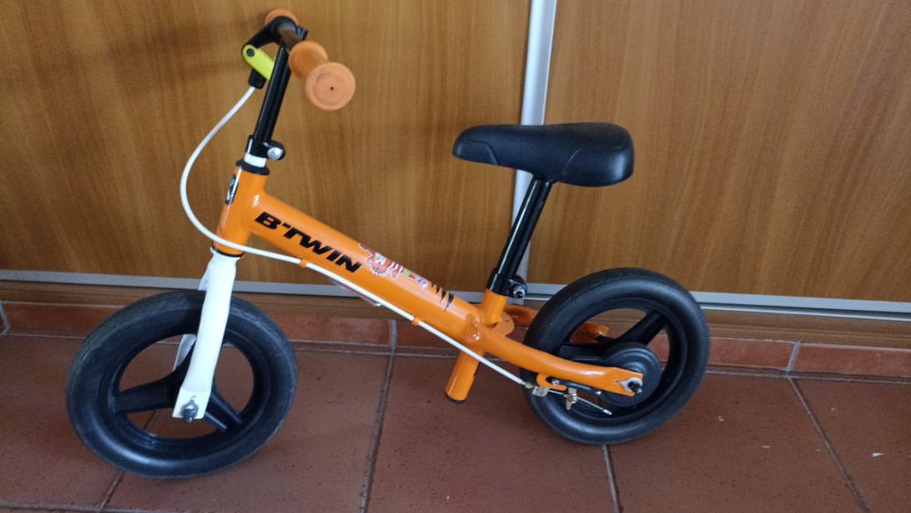 Bicicleta de aprendizagem sem pedais