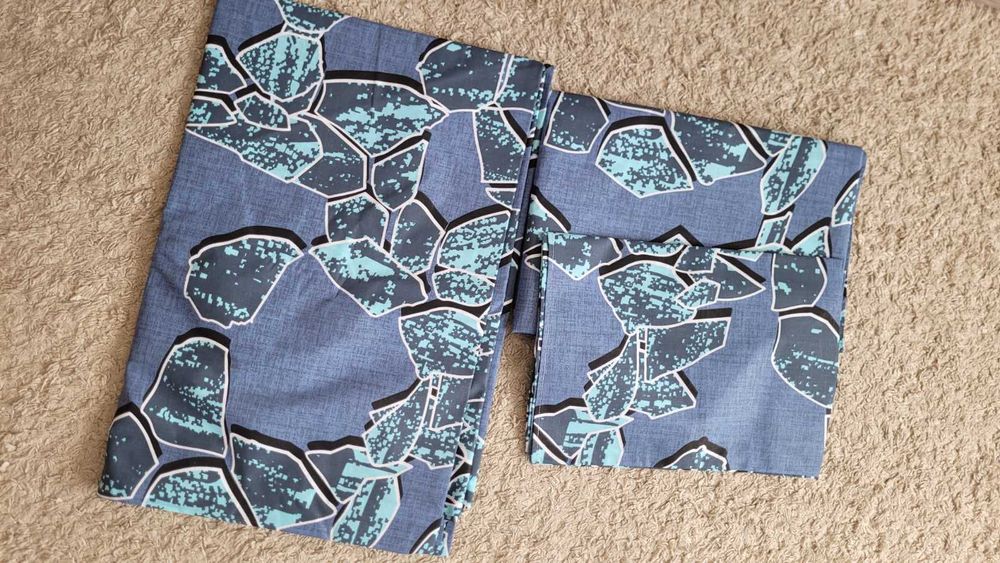 Комплект постільної білизни 1,5 тк. бязь набивн, бавовна 100%