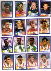 Lote de 27 cromos de futebol mundial 1998 EDITORA J.R.S.