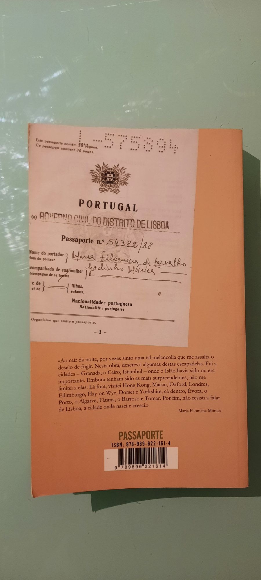 Livro Passaporte