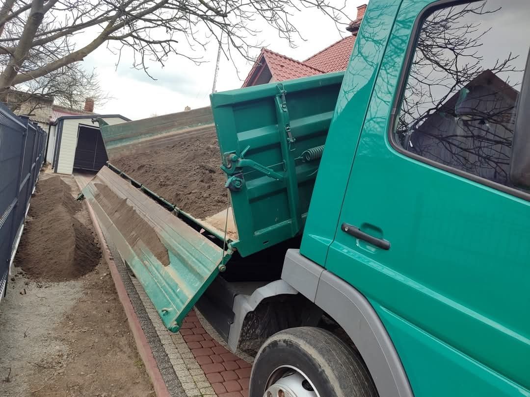 Ziemia ogrodowa piach kruszywa ozdobne naturalny czarnoziem 100% Tanio