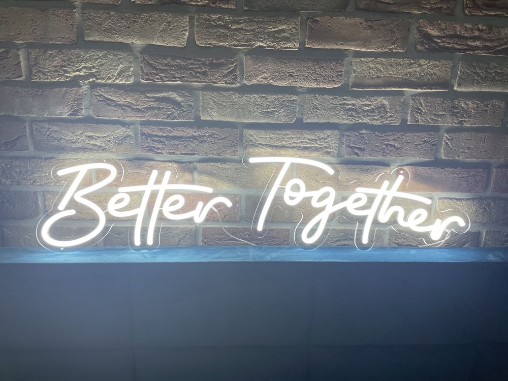 Nowy ledon Better Together, idealny na ślub, dekoracja do domu